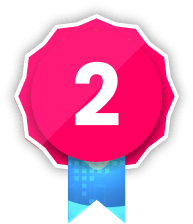 Product rank 2 badge