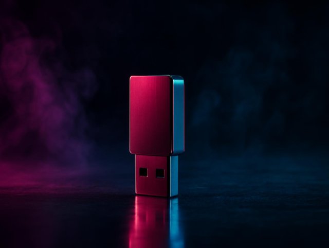 Hardware encrypted USB flash drives for moving sensitive files off a computer