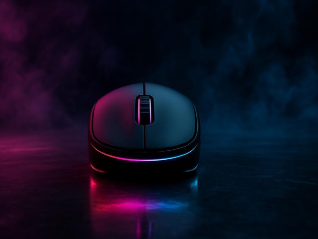 Wireless gaming mouse that can develop double click switch wear